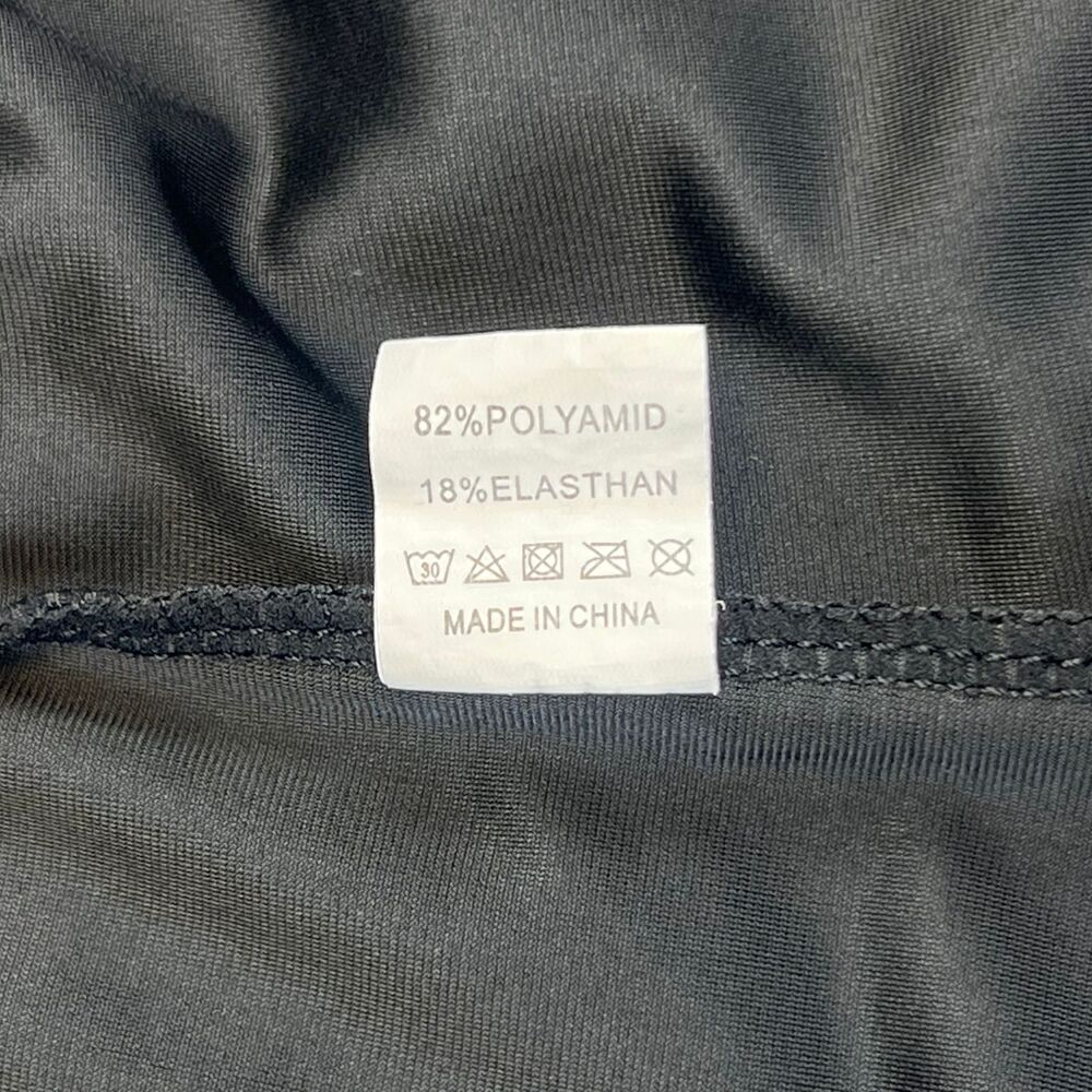 Swim Shorts 4X Black Modest Coverage Board Shorts Resort Beachwear Pool Bottoms - Picture 10 of 10